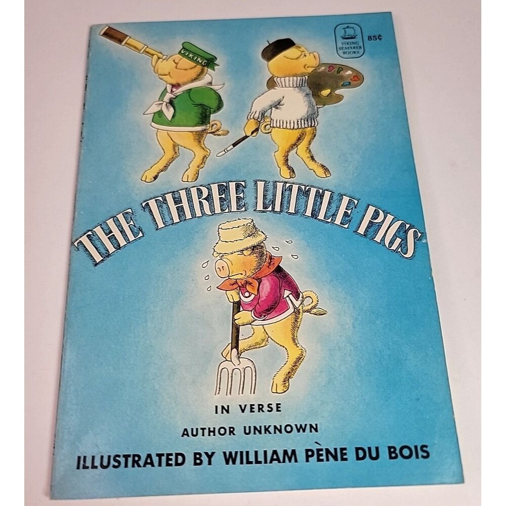 The Three Little Pigs Illustrated By William Pène Du Bois 1962
